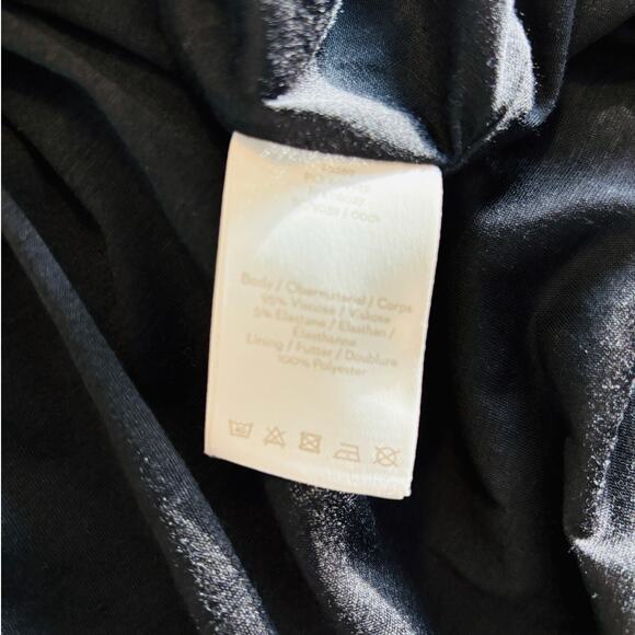 Boden Black Midi Dress Size 6 P - Picture 6 of 10